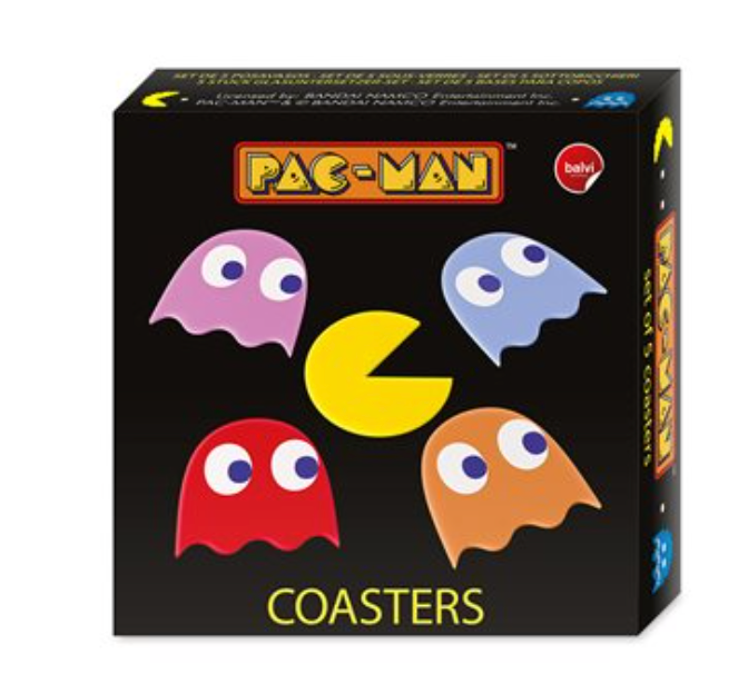 Pac Man Coaster Set