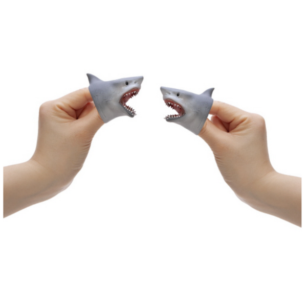 Shark Finger Puppets