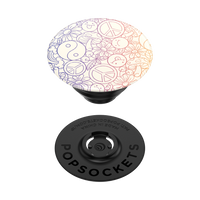 Peace And Love Gradient Pop Socket