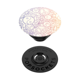 Peace And Love Gradient Pop Socket