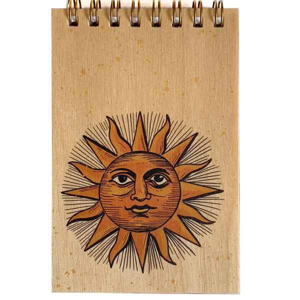 Small Sun Flip Notebook