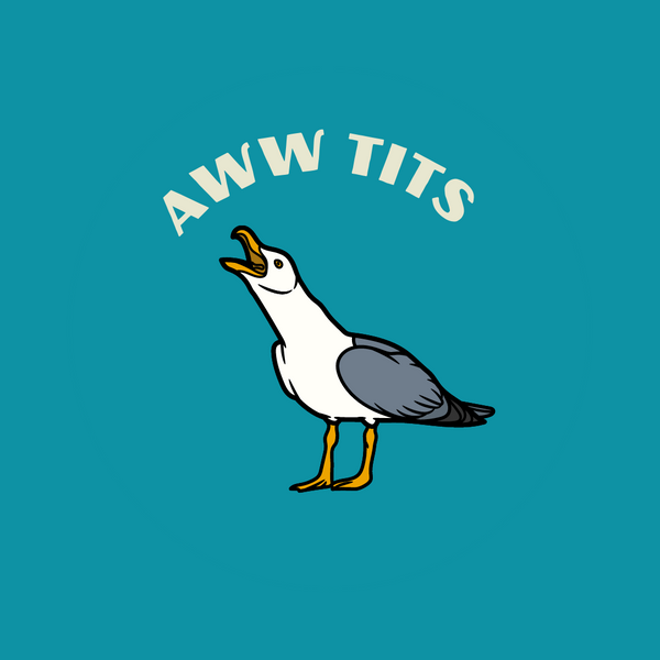 Aww Tits Pin