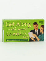 Get Along With Your Co-Workers Blue Q Gum