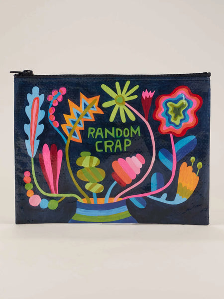 Random Crap XL Zipper Pouch