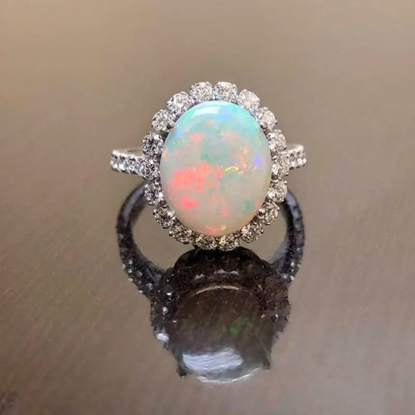 Opal Inspired Ring