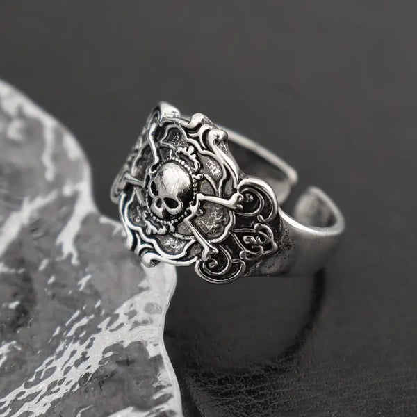 Adjustable Skull Ring