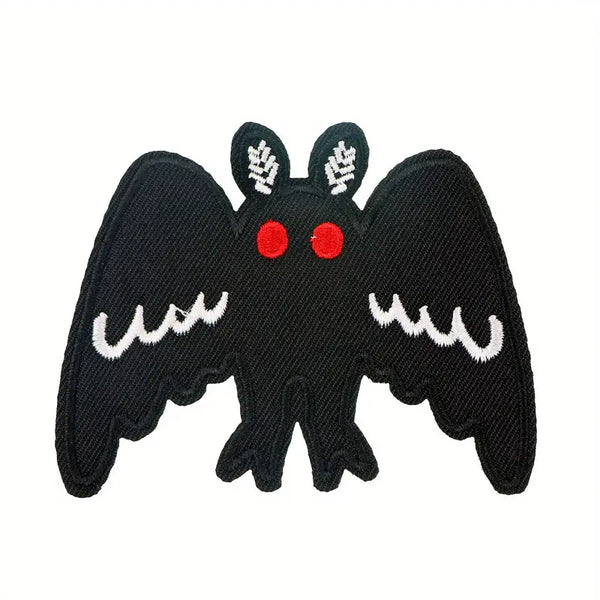 Mothman Iron On Patch