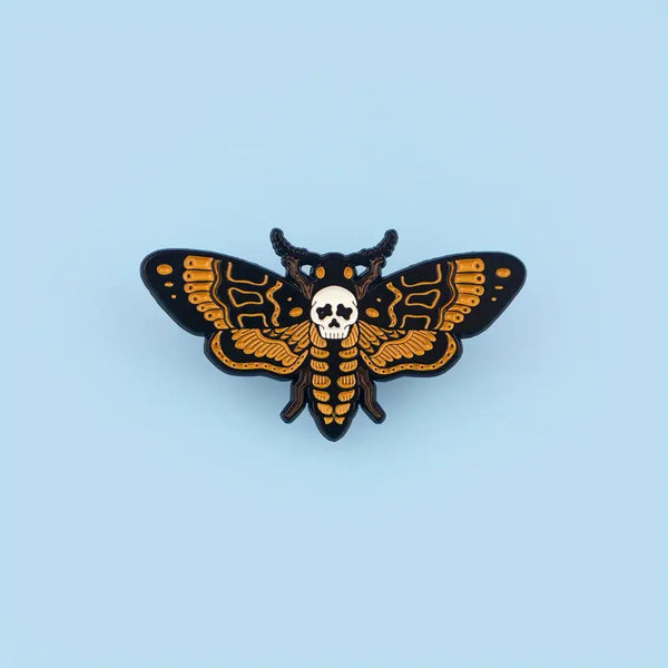 Death Moth Alloy Pin