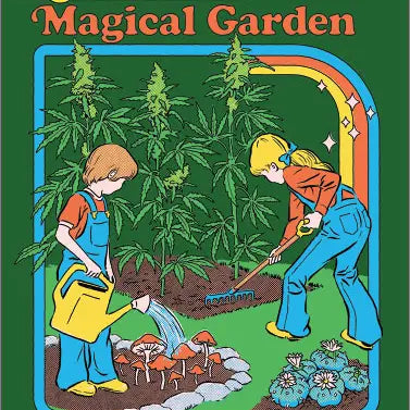 Let's Plant a Magical Garden Magnet