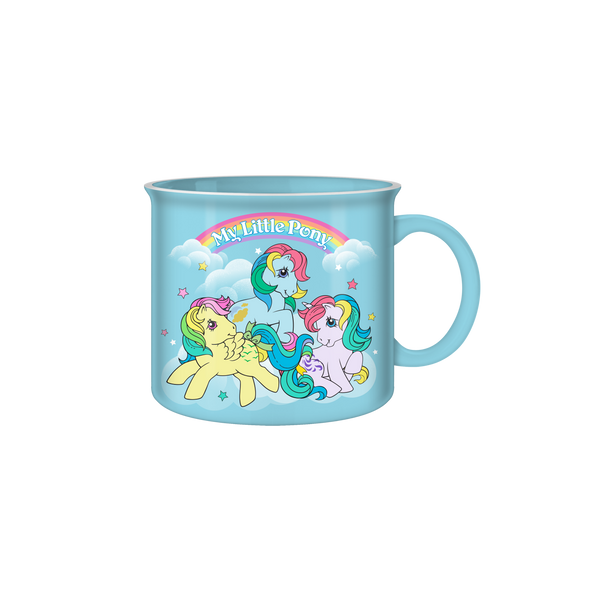 My Little Pony Retro Trio Clouds 20oz Ceramic Camper Mug