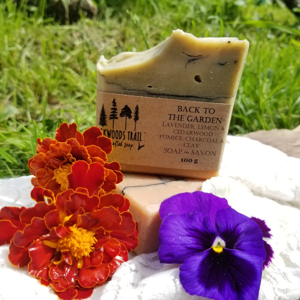Backwoods Trail New Brunswick Made Handcrafted Bar Soap - Back to the Garden