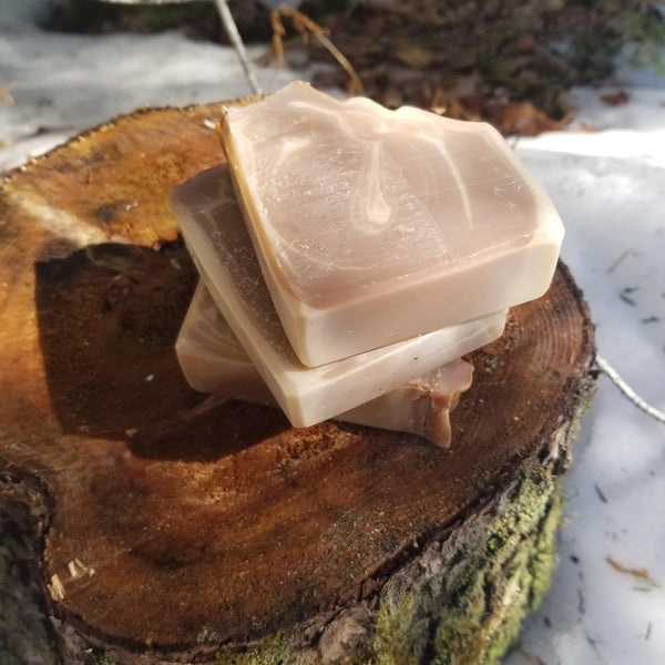 Backwoods Trail New Brunswick Made Handcrafted Bar Soap - Vanilla Sweet Almond Oil