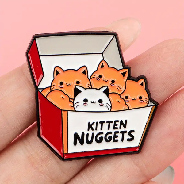 Kitten Nugget Alloy Pin