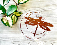 Dragonfly Suncatcher Sticker