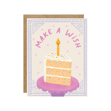 Make A Wish - Confetti Birthday Cake Card