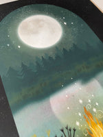 Framed Lantern Print Co. Midnight Magick Art Print: 5"x7"