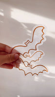 Bats Mini Suncatcher Sticker