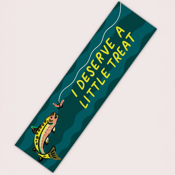 Little Treat Fish Bumper Sticker