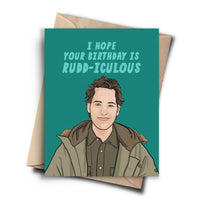 Paul Rudd Birthday Card