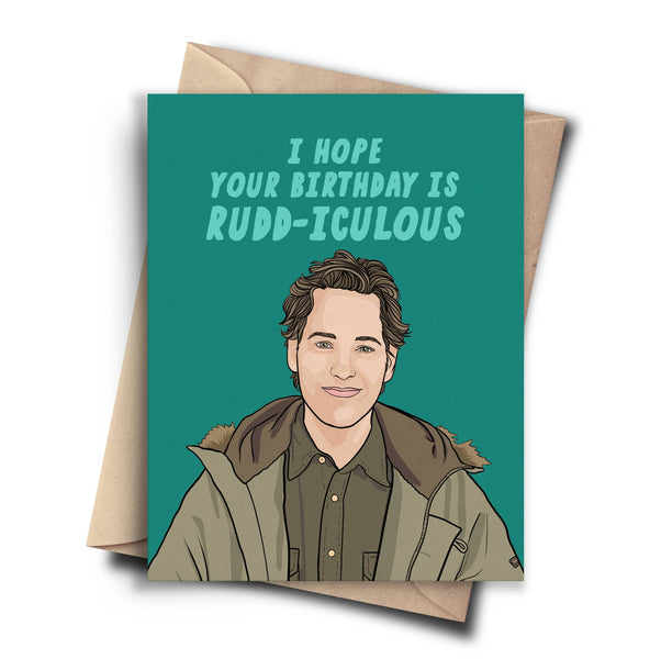 Paul Rudd Birthday Card