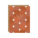 Love Doing Life With You Card
