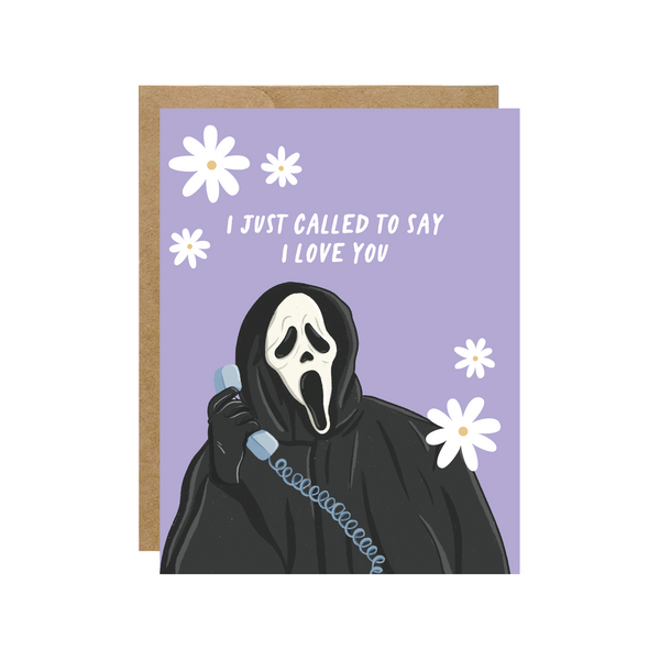 I Just Called To Say I Love You Ghost Pop Culture Card