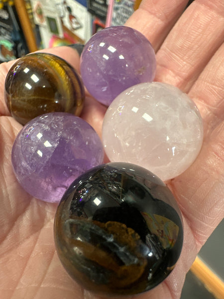 Assorted Gemstone Spheres