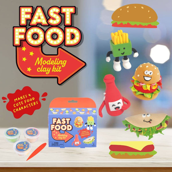 Make Your Own Fast Food - Fun Crafting Dough Kit