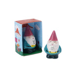 Live Happy Lucky Gnome Ceramic Charm