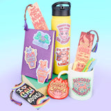 Overstimulated Vinyl Sticker