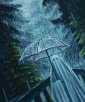 Gloomy Grove "Along the Way" | Fine Art Print: 8x10