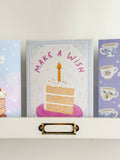 Make A Wish - Confetti Birthday Cake Card
