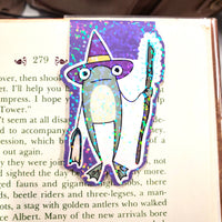 Wizard Frog Magnetic Bookmark