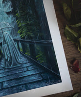 Gloomy Grove "Along the Way" | Fine Art Print: 8x10