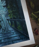 Gloomy Grove "Along the Way" | Fine Art Print: 8x10