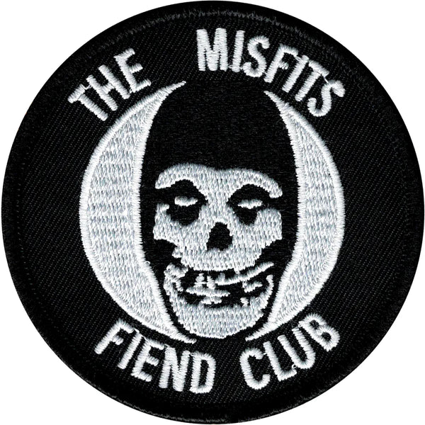 The Misfits Fiend Club Embroidered Patch