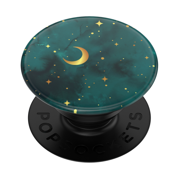 Teal Mystic Moon Pop Socket