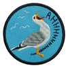 Screaming Seagull Embroidered Patch