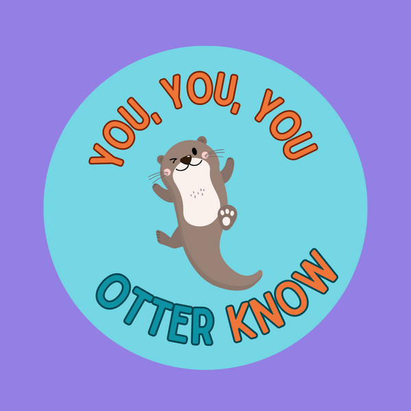 You You You OTTER know pin
