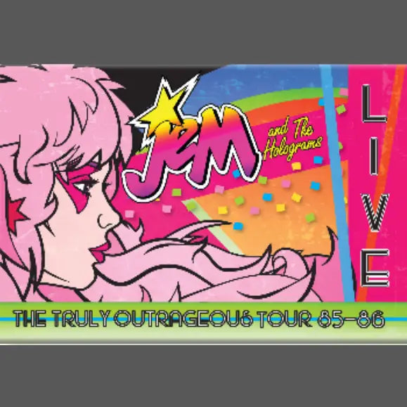 Jem and the Holograms Live Magnet