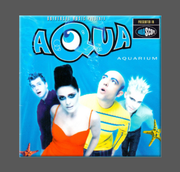 AQUA 90's Album Cover Magnet