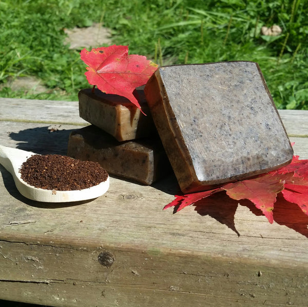 Backwoods Trail New Brunswick Made Handcrafted Bar Soap - Maple Brew (Coffee Scrub)