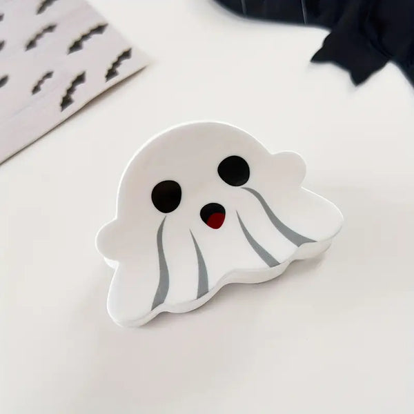 White Sheet Ghost Hair Clip