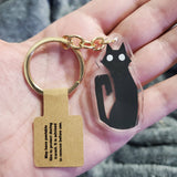 Black Cat Keychain