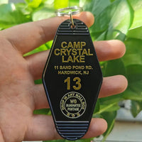 Camp Crystal Lake Motel Keychain