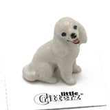 Bella Poodle Porcelain Miniature