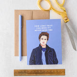 Edward Cullen Twilight 17 Pop Culture Birthday Greeting Card