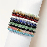 Assorted Mini Bead Gemstone Bracelets