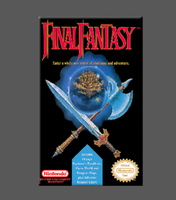 NES Final Fantasy Retro Gaming Magnet