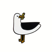 French Fry Seagull Alloy Pin